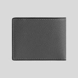 COACH Slim Billfold Wallet With Coach Graphic Charcoal Grey CZ062