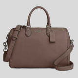 COACH Rowan Large Satchel Bag Dark Stone CV960