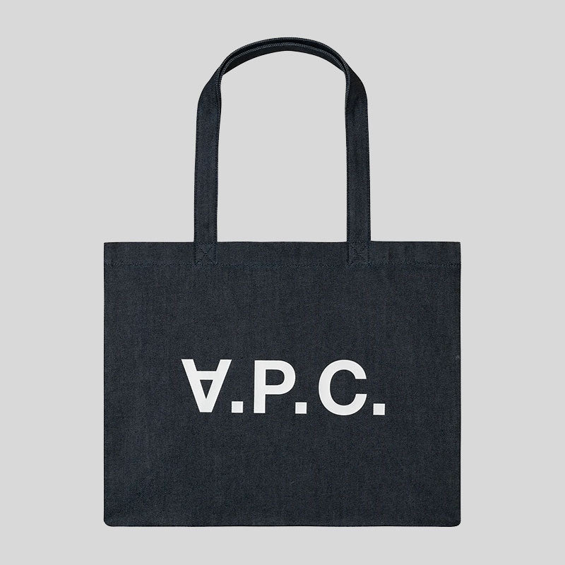 A.P.C. Daniela Unisex Shopping Tote Bag Indigo COCSXM61446U