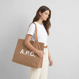 A.P.C. Diane Unisex Shopping Tote Bag Beige COHLLJ-M61443