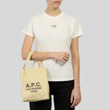 A.P.C. Lou Rue Madame Small Tote Bag Beige COHMN-M67065
