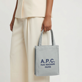 A.P.C. Lou Rue Madame Small Tote Bag Blue COHMN-M67065