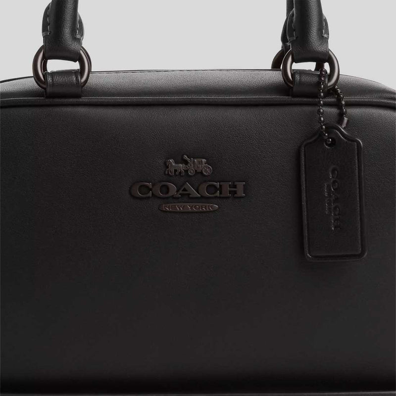 COACH Satchel Crossbody Bag Black CT776