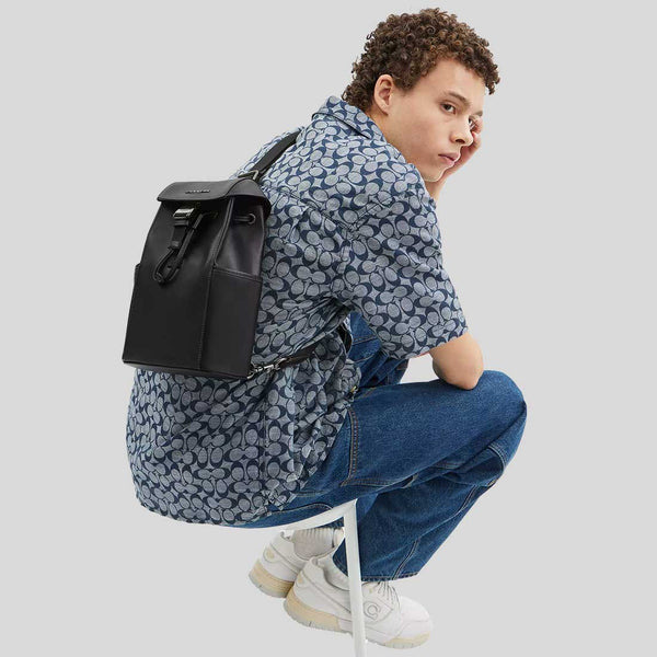 COACH Racer Pack Gunmetal/Black CU111