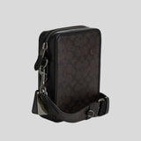 COACH Sullivan Crossbody In Signature Canvas Walnut/Black CW388