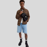 COACH Track Pack In Signature Canvas Charcoal/Black CX880