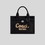 COACH Cargo Small Tote/Crossbody Bag 20 Black CZ098