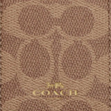 COACH ID Lanyard In Signature Canvas Tan/Brown CZ285