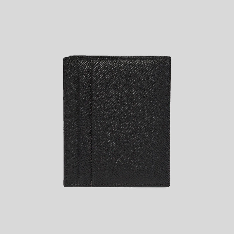 FERRAGAMO Gancini Card Holder Black 661452