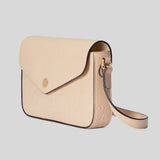GUCCI Gilbert Calf Mini Shoulder/Crossbody Bag Beige 772794