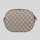 GUCCI GG Supreme Canvas Small Crossbody Bag Brown 779784