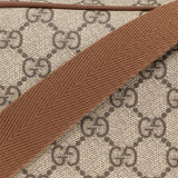 GUCCI GG Supreme Canvas Unisex Mini Camera Crossbody Bag Brown 821216