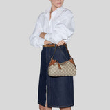 GUCCI GG Emblem Small Convertible Shoulder/Crossbody Bag 815218