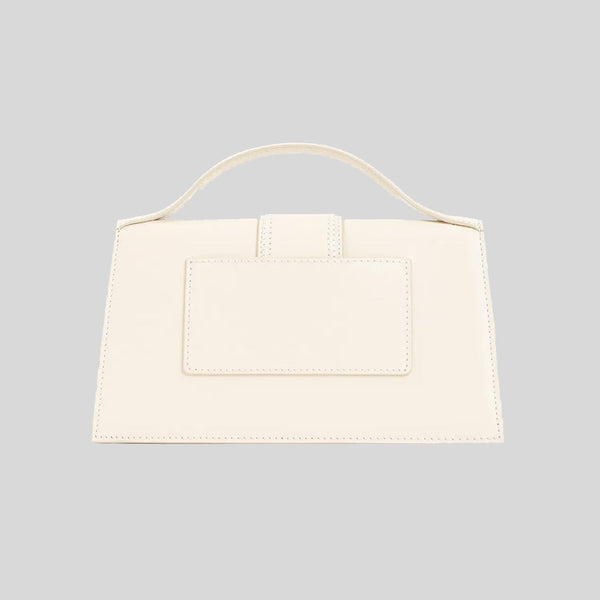 JACQUEMUS The Grand Bambino Crossbody Handbag Ivory 213BA007