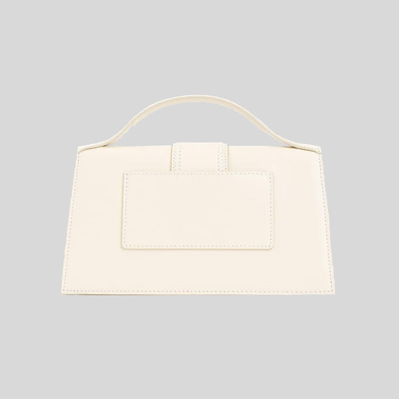 JACQUEMUS The Grand Bambino Crossbody Handbag Ivory 213BA007