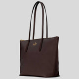 KATE SPADE Kitt Medium Tote Hot Fudge KC455