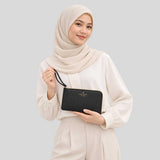 KATE SPADE Lucy Wristlet Black KE574