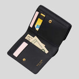 KATE SPADE Dakota Bifold Flap Wallet Black KF943