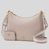 KATE SPADE Emma Large Crossbody Bag Cozy Grey KK069