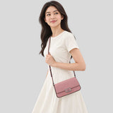KATE SPADE Reegan Mini Flap Crossbody Bag Dusk Rose KM532