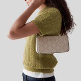 KATE SPADE Gemini Mini Bag Dark Beige Moon Dust KM535