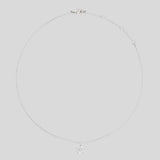 KATE SPADE You're A Gem Flower Pendant Clear/Silver KO965