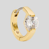 KATE SPADE You're A Gem Huggies Clear/Gold KO973