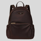 KATE SPADE Carter Nylon Large Dome Backpack Hot Fudge KP111