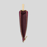 KATE SPADE Card Case Lanyard Dark Raspberry KP247