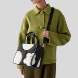 KATE SPADE Kip Monsters Small Tote Bag Black Multi KP357