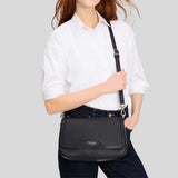KATE SPADE Hudson Convertible Shoulder Bag Black KF860