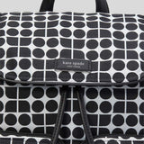 KATE SPADE Noel Jacquard Backpack Black Multi KG241