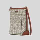 KATE SPADE Spade Flower Small Swingpack Brown Multi KI742