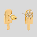 KATE SPADE Fast Food Ice Pop Studs Gold/Silver KL447