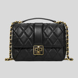 KATE SPADE Carey Quilted Small Flap Crossbody Bag Black KM708