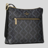 KATE SPADE Spade Flower Swingpack Crossbody Bag Black KM717