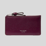 KATE SPADE Loop Zip Card Case Purple Agate KN335