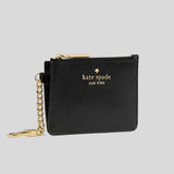KATE SPADE Key Ring Card Holder Black KN771