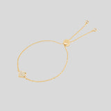 KATE SPADE Everyday Spade Pave Slider Bracelet Clear/Gold O0R00185
