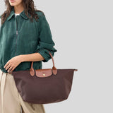 LONGCHAMP Le Pliage Original L Handbag Bag Moka L1626089