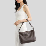 LONGCHAMP Le Pliage Extra M Leather Hobo Moka 10189987
