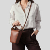 LONGCHAMP Epure Popcorn Bag Brun 10339HYZ