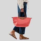 LONGCHAMP Le Pliage Original L Handbag Bag Fraise L1626089