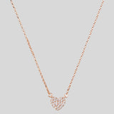 KATE SPADE Yours Truly Pave Studs And Mini Pendant Rose Gold o0r00112