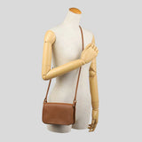 LONGCHAMP Le Foulonne XS Clutch Crossbody Bag Caramel 10133021