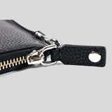 MARC JACOBS Pebble Leather Wristlet Wallet Black 4R3SCP028S02