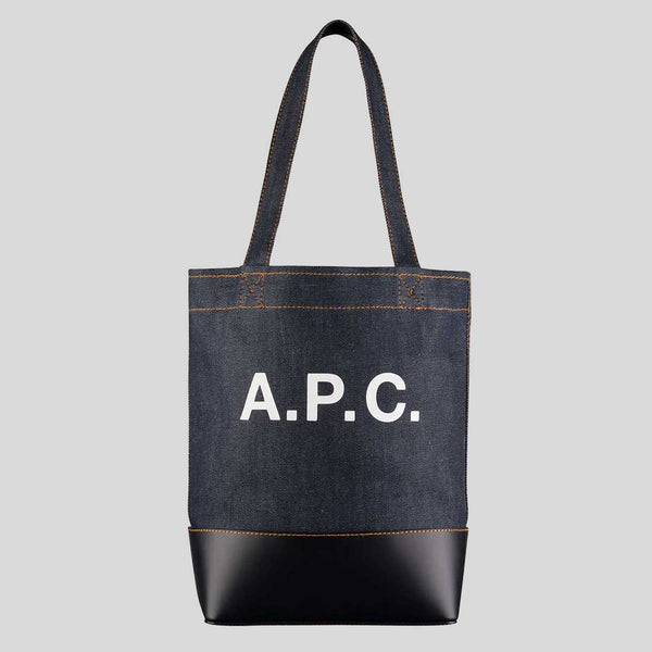 A.P.C. Axel Unisex Tote Bag Dark Navy CODDP-M61444