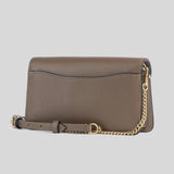 COACH Tabby Chain Clutch Crossbody Bag Dark Stone CE772