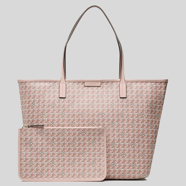 Tory Burch Ever Ready Zip Tote Winter Peach 145634