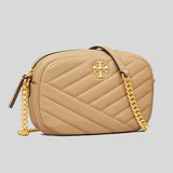 TORY BURCH Kira Chevron Camera Bag Desert Dune 152353